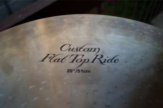 Zildjian K Custom 20 Flat Top Ride  
