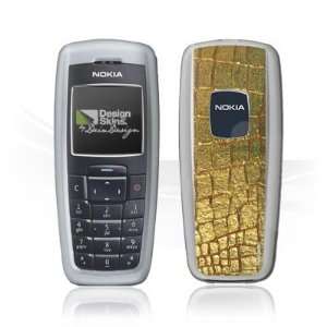  Design Skins for Nokia 2600   Gold Snake Design Folie 