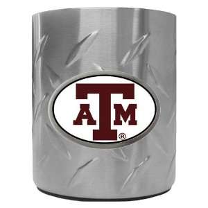  Texas A&M Aggies NCAA Team Logo Diamond Plate Beverage Can 