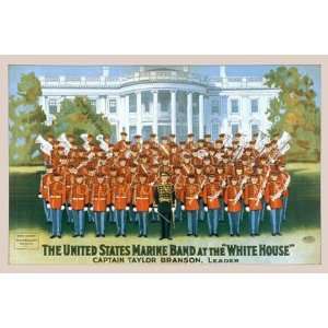 Exclusive By Buyenlarge The United States Marine Band at the White 