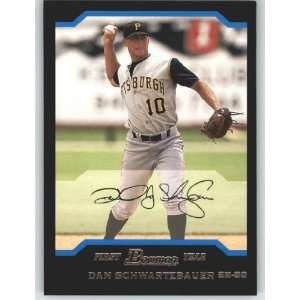  2004 Bowman Draft #49 Dan Schwartzbauer RC   Pittsburgh 