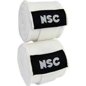   NSC Boxing Bond Hand Wraps   2 x 4m Wrap(s)   White
