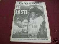1986 NY METS DAILY NEWS NEWSPAPER NL EAST CHAMP  NP 250  