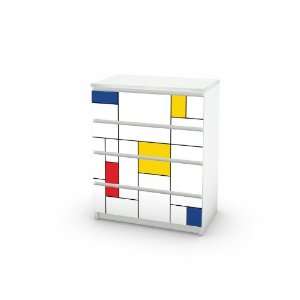   Bright Decal for IKEA Malm Dresser 4 Drawers