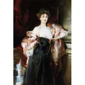 Oil Painting Portrait of Lady Helen Vincent, Viscountess dAbernon J 