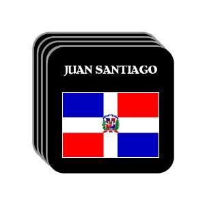 Dominican Republic   JUAN SANTIAGO Set of 4 Mini Mousepad Coasters
