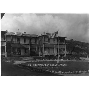  Puerto Rico, 1922 Hospital San Lucas, Ponce