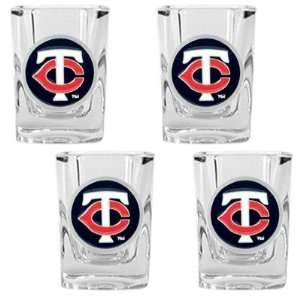    MLB Minnesota Twins Square Shot Glass (Set of 4)
