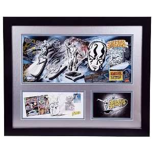  Marvel Silver Surfer framed litho with event cover 