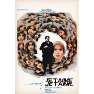  Je t aime je t aime (1968) 27 x 40 Movie Poster Belgian 