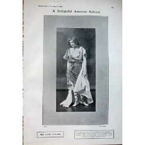   1906 Amateur Actress Miss Aimee Lowther Theatre Lady