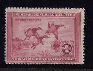 RW2 Federal Duck Stamp 1935 MNH. #02 RW2d  