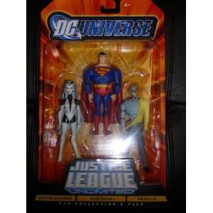  DC Universe Justice League Unlimited Superman, Silver 
