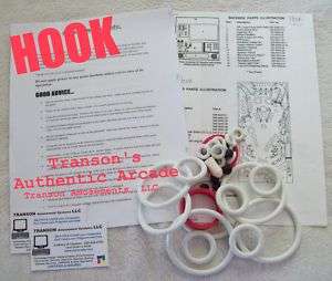 Hook Pinball Rubber Ring Kit   Data East  