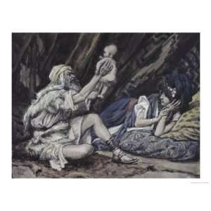   Birth of Noah Giclee Poster Print by James Tissot, 32x24 Home