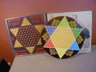   Vintage CHINESE CHECKERS Sets Ohio Art Boxed & San Loo w Ante Up Rummy