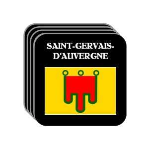 Auvergne   SAINT GERVAIS DAUVERGNE Set of 4 Mini Mousepad Coasters