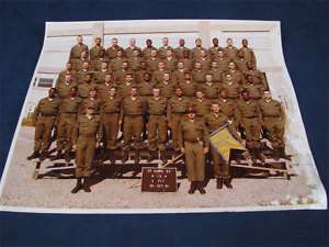 1981 Group Photo Soldiers at Ft. Knox, Ky B 13 4 3 PLT  