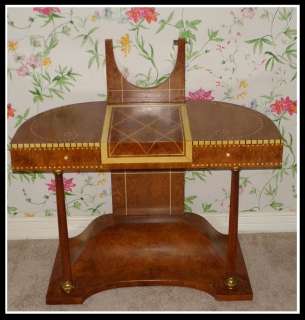 Unusual Ruhlmann Style Art Deco Dressing Table Vanity Desk NR  