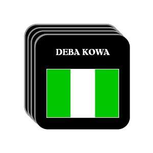  Nigeria   DEBA KOWA Set of 4 Mini Mousepad Coasters 