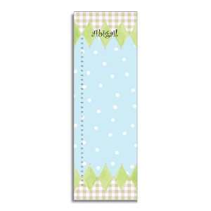  Blue Harlequin Personalized Growth Chart 