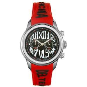  Unisex Safi Chronograph Red Rubber Electronics