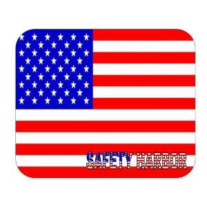  US Flag   Safety Harbor, Florida (FL) Mouse Pad 