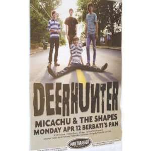  DeerHunter Poster   Flyer for 2010 Concert