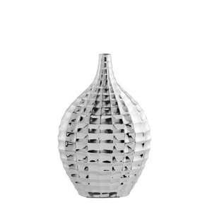 ZUO, Annette ceramic vase,silver 