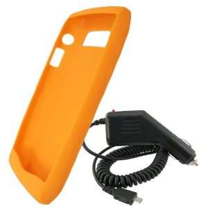   Finish Silicone Skin Case for BlackBerry Pearl 3G 9100 Electronics
