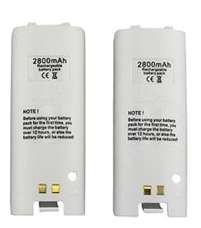 New rechargeable batteries for Nintendo WII remotes  