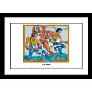  Van Arno 20x26 Framed and Double Matted Birth of Venus 