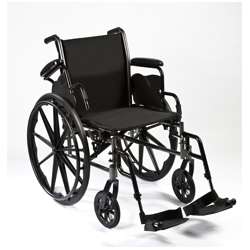 Roscoe W32016S 20 Reliance Wheelchair Flip Back Arms  