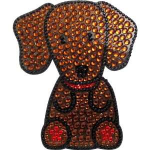  Dachshund Dog   Love Your Breed Rhinestone Stickers Cell 