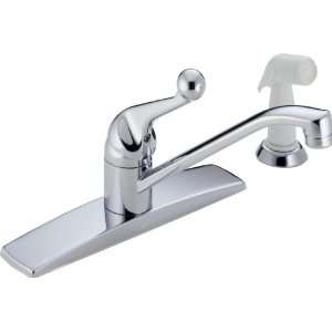 Delta Faucet 420 Classic Single Handle Kitchen Faucet with 