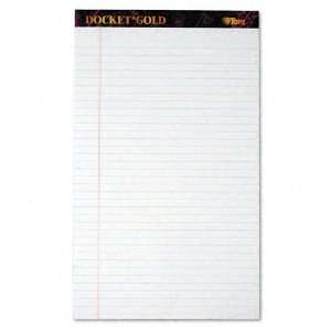 TOPS® Docket Gold Ruled Perforated Pad, Legal Rule/Size 
