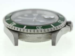 Rolex Oyster Perpetual Date Submariner 16610 T Green Bezel Stainless 