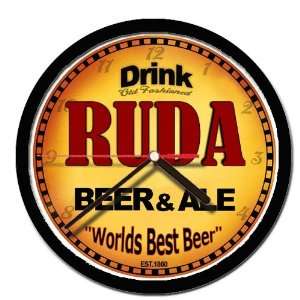  RUDA beer and ale cerveza wall clock 