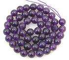 am010 10mm Round Amethyst Beads string 15.5  