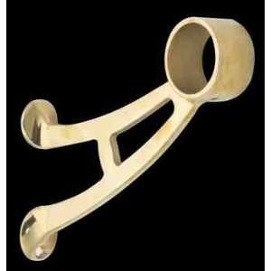   Polished Solid Brass, Fits 2 in. Brass RSF Bar Bracket