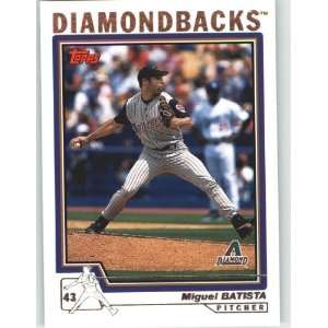  2004 Topps #253 Miguel Batista   Arizona Diamondbacks 