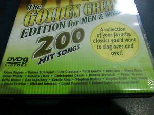 JANET JACKSON OLIVIA NEWTON JOHN DVD KARAOKE 200 SONGS  