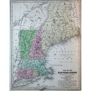  Smith Map of the Northeast US (1835)