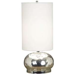  Roxie Table Lamp, 22H, MERCURY GLASS