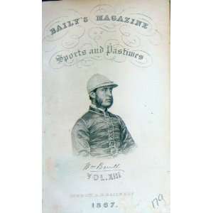  BailyS Magazine Frontispiece Portrait 1867 Jockey