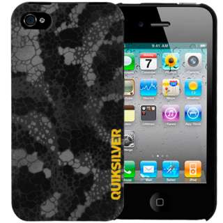 Quiksilver Black Gray Camo iPhone 4 Case 883356845408  