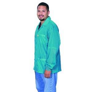 Desco 73859 Smock Statshield Jacket with Cuffs, 33 Length, 6X Large 