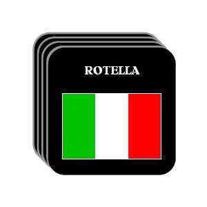  Italy   ROTELLA Set of 4 Mini Mousepad Coasters 