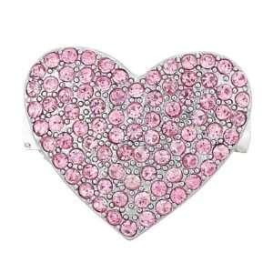  Aria Chloe Heart Sm Necklace Pink