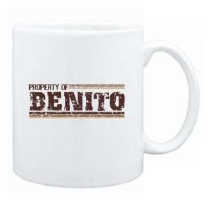  New  Property Of Benito Retro  Mug Name
